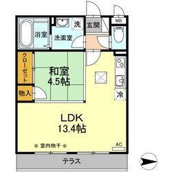 Ｄ－ｒｏｏｍ高砂の物件間取画像